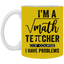 Math Teacher-11oz White Mug