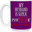Psychotic-Husband-15oz White Mug