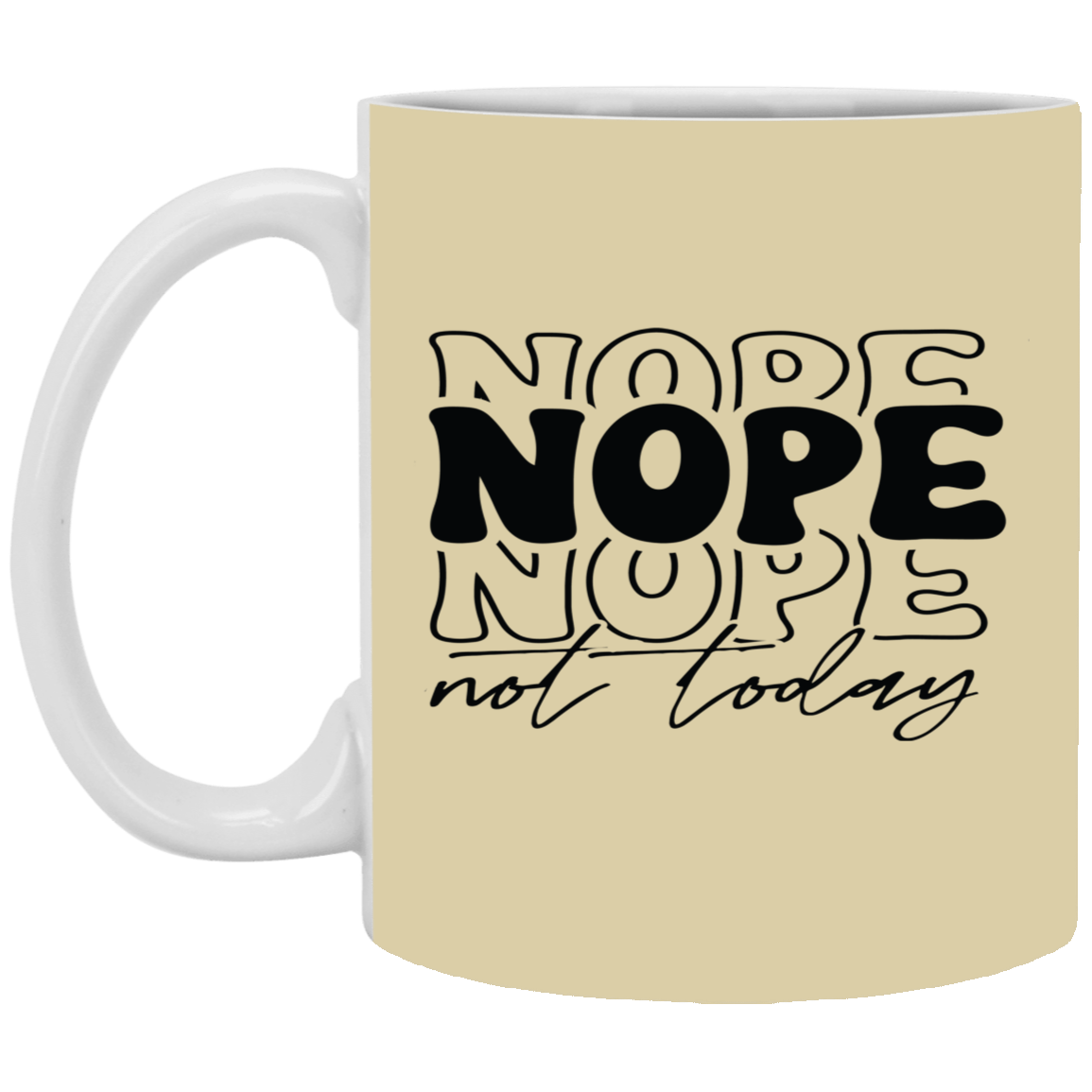 Nope-11oz White Mug