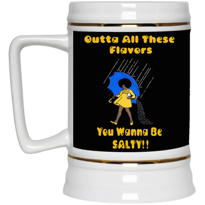 Salty-Black Girl-Beer Stein 22oz.