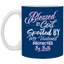 Blessed & Spoiled Gradient-11oz White Mug