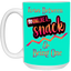 A Snack-15oz White Mug
