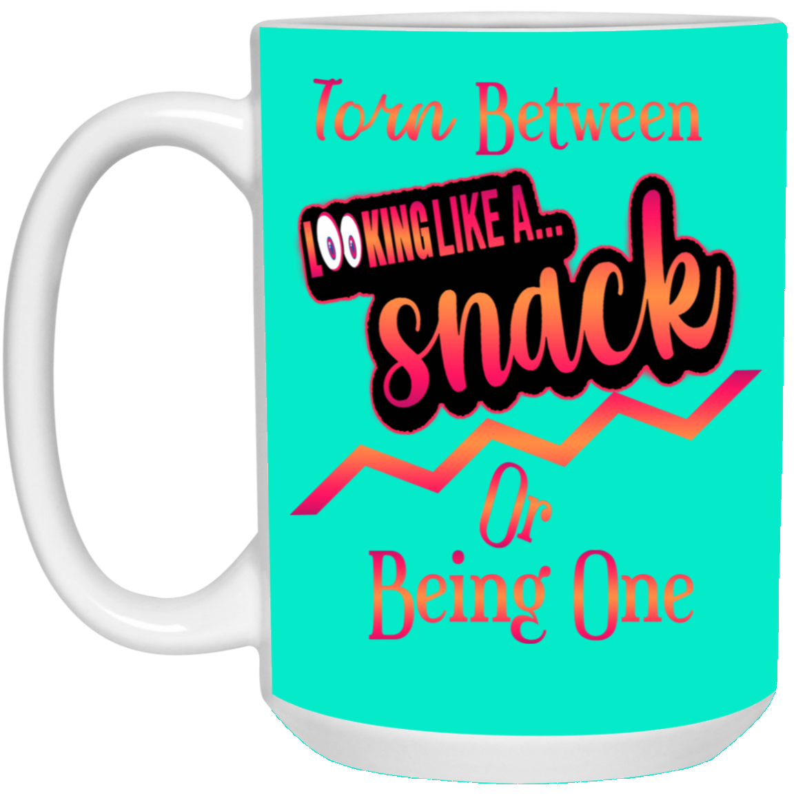 A Snack-15oz White Mug