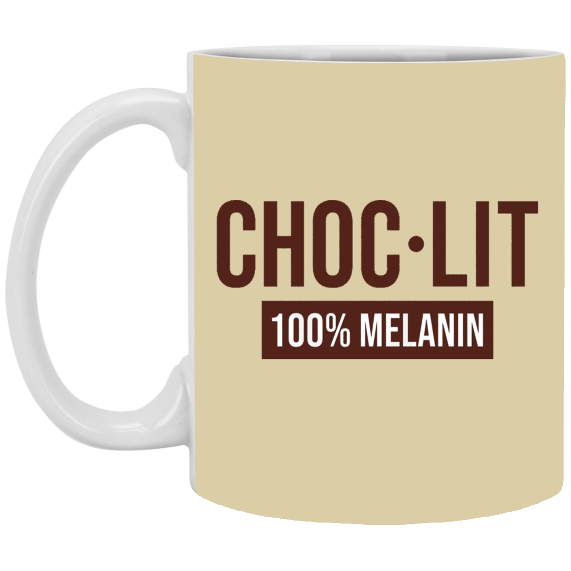 Choc-Lit-11oz White Mug