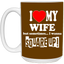 Square Up-Wife-15oz White Mug