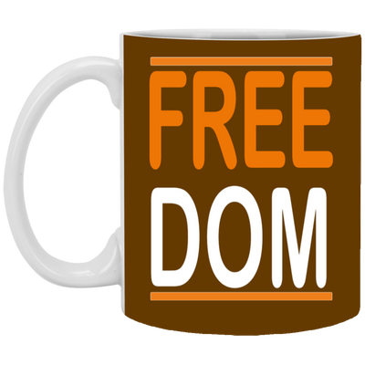 Freedom-11oz White Mug