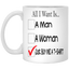 Buy Me A T-Shirt-11oz White Mug