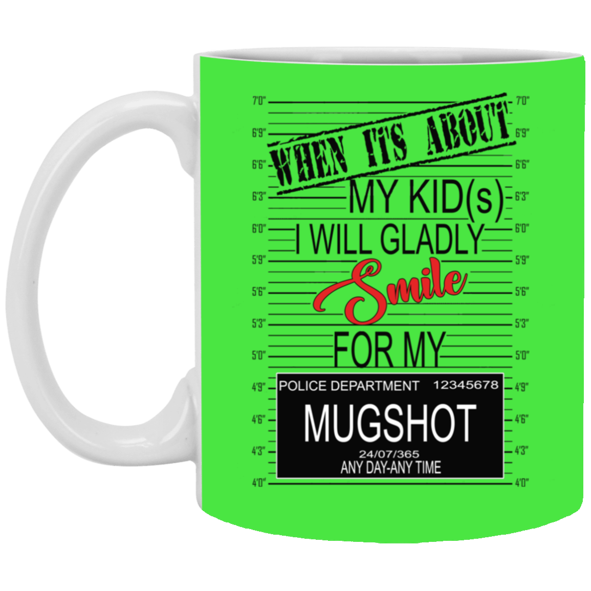 Mugshot-11oz White Mug