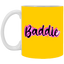 Baddie Gradient-11oz White Mug