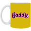 Baddie Gradient-11oz White Mug