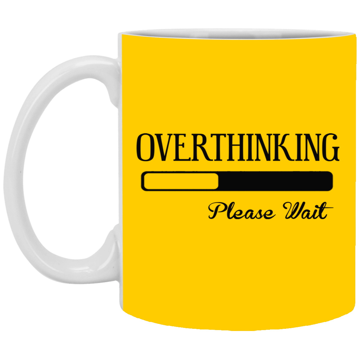 Overthinking-11oz White Mug