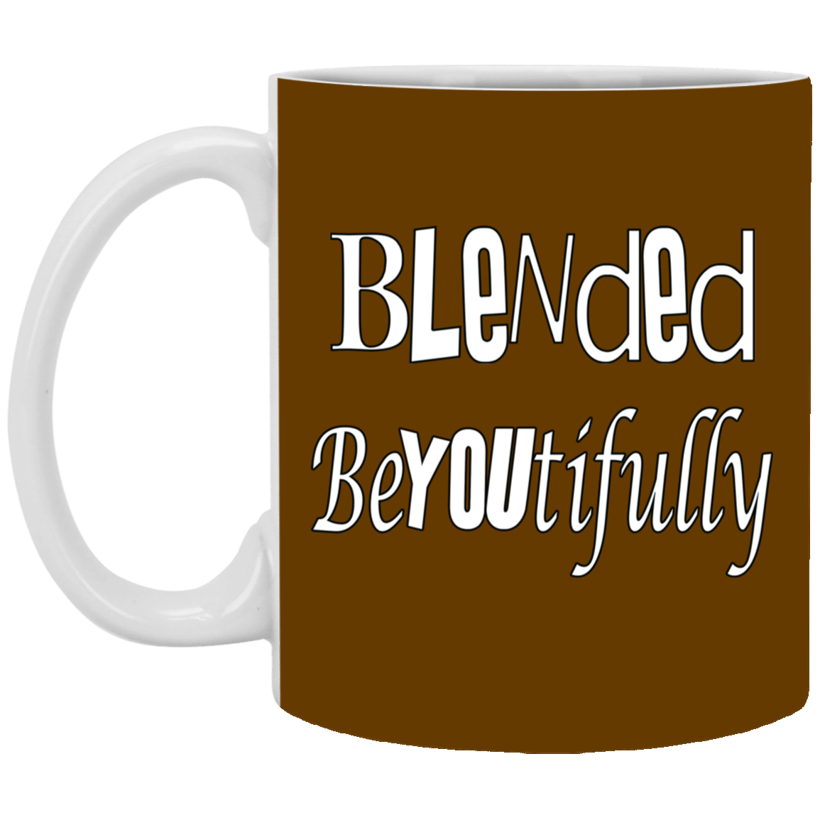 Blended -11oz White Mug