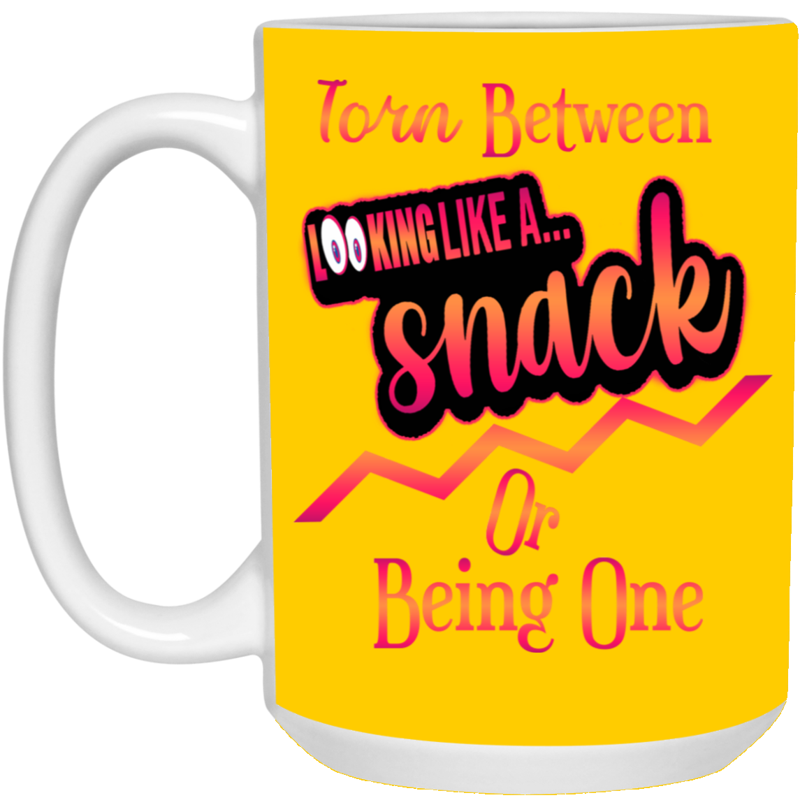 A Snack-15oz White Mug