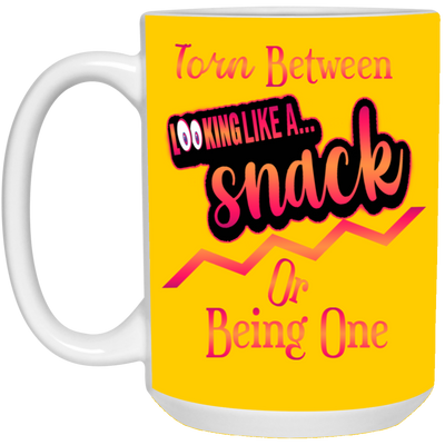 A Snack-15oz White Mug