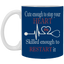Stop Heart-11oz White Mug