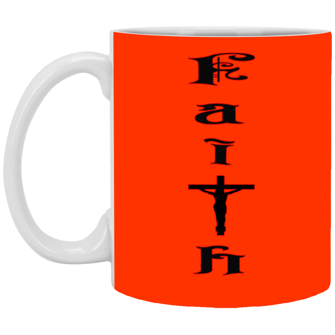 Faith-11oz White Mug