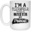 Master Peace-Black-15oz White Mug