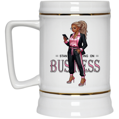 Standing on Business-Dreads-Beer Stein 22oz.