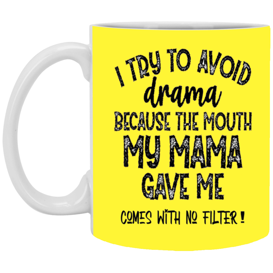 No Filter-11oz White Mug