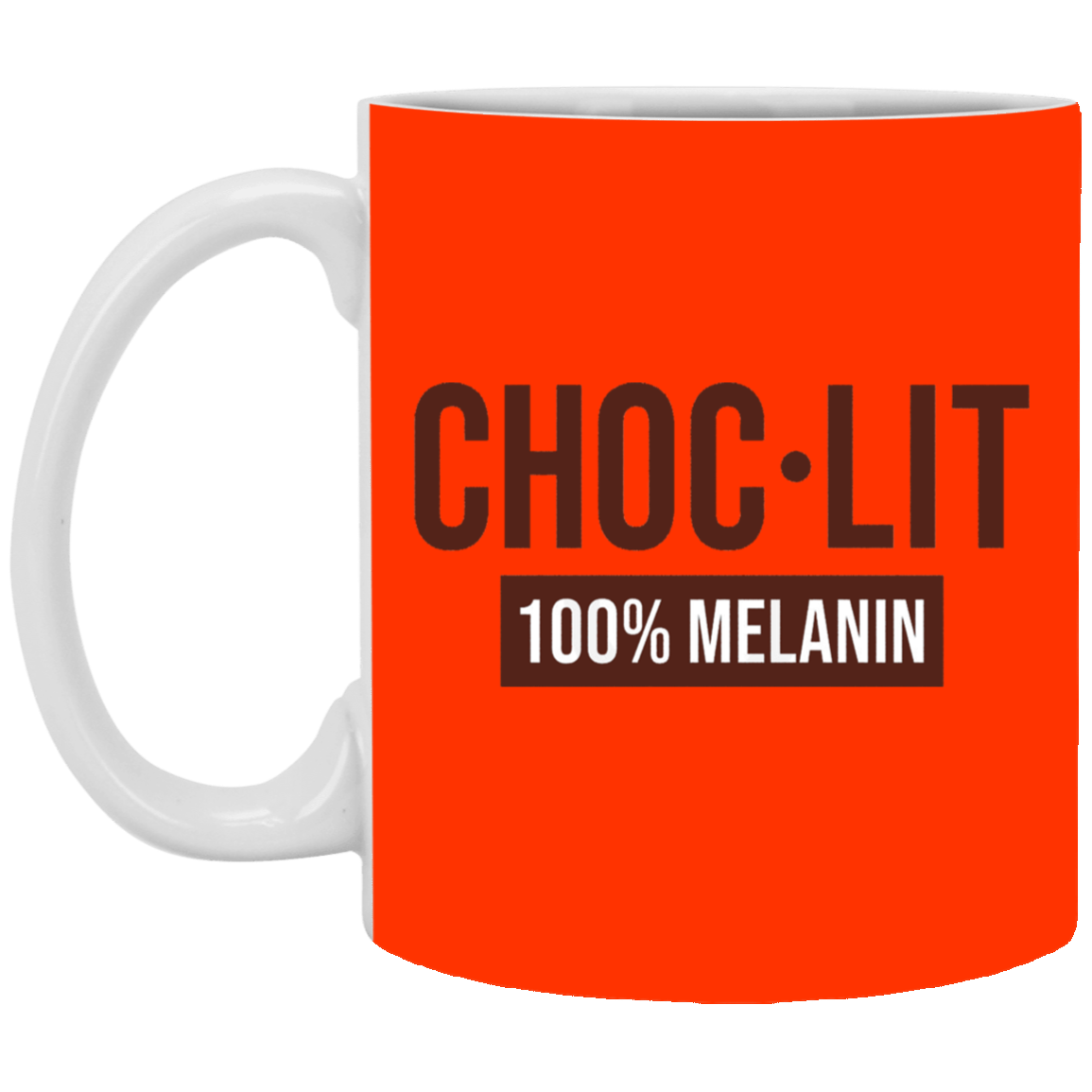 Choc-Lit-11oz White Mug