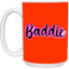Baddie Gradient-15oz White Mug