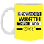 Know Your Worth-11oz White Mug