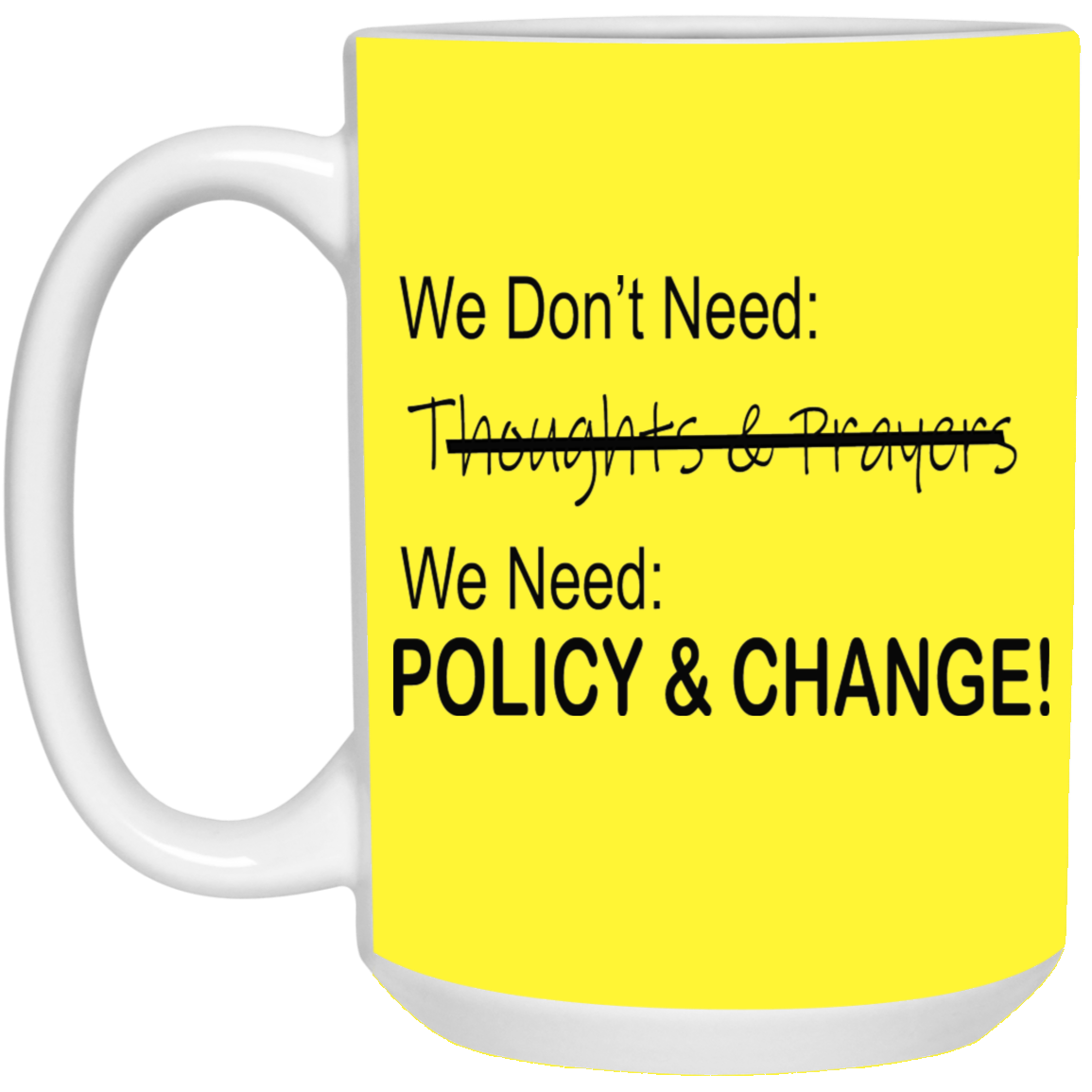 Change-15oz White Mug