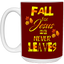 Fall For Jesus-15oz White Mug