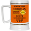 Christian Under Construction-Beer Stein 22oz.