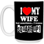 Square Up-Wife-15oz White Mug