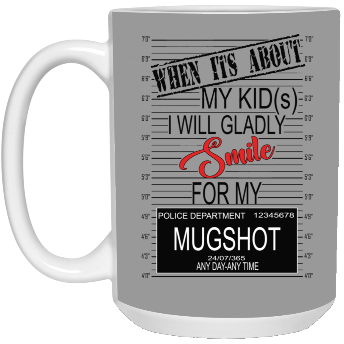 Mugshot-15oz White Mug