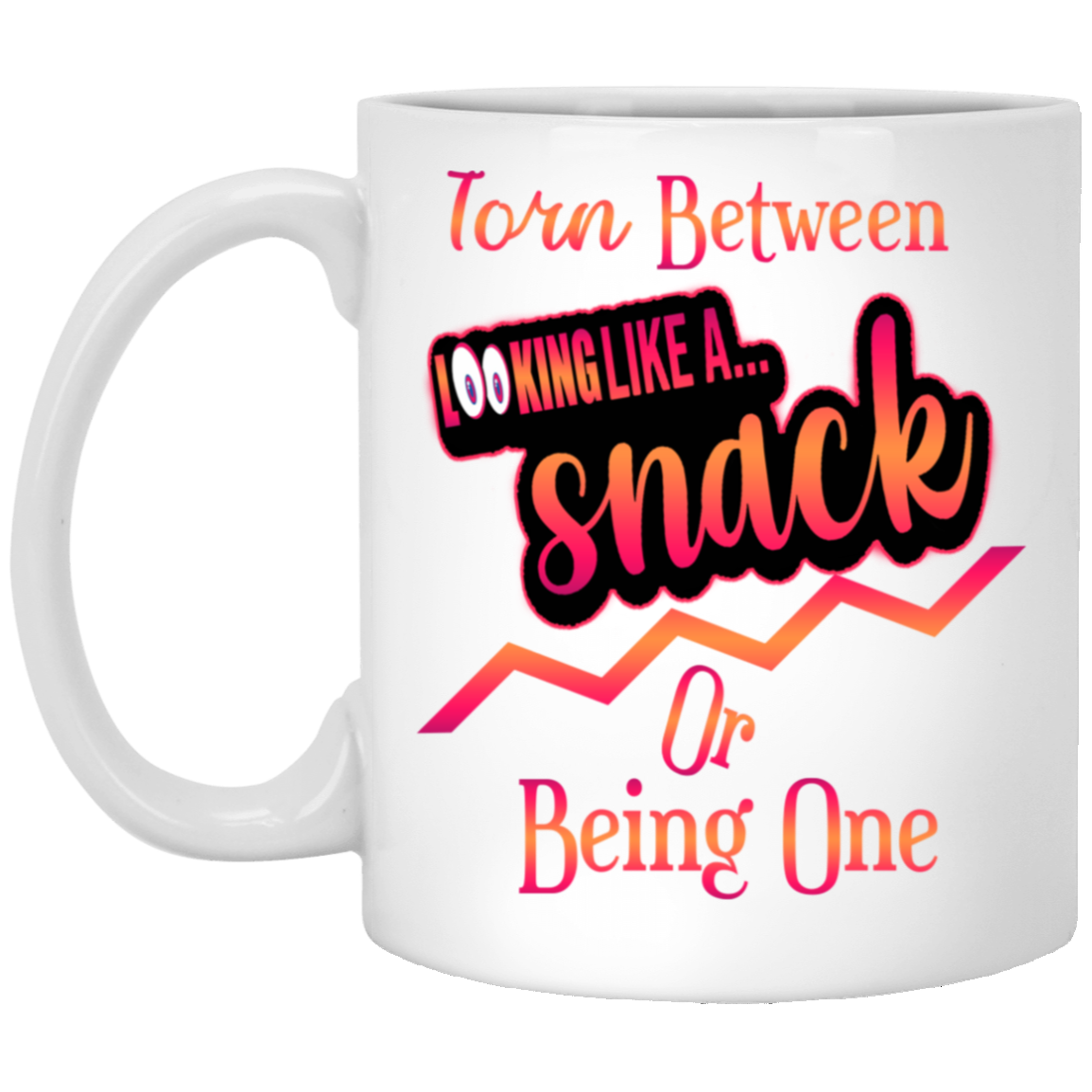 A Snack-Crying-11oz White Mug