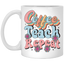 Coffee-Teach-Repeat-11oz White Mug