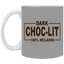 Dark Choc-Lit-11oz White Mug