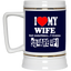 Square Up-Wife-Beer Stein 22oz.