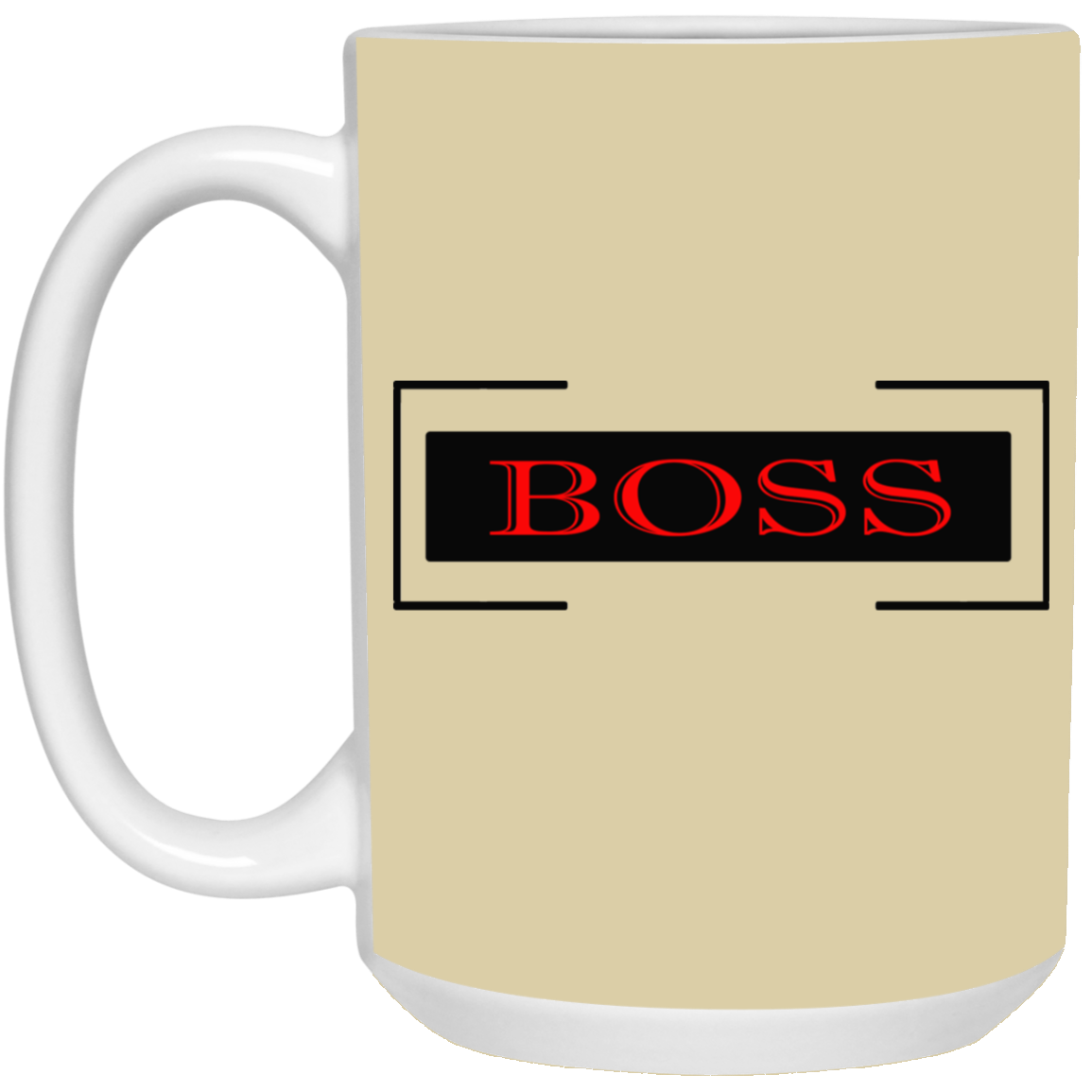 Boss-15oz White Mug