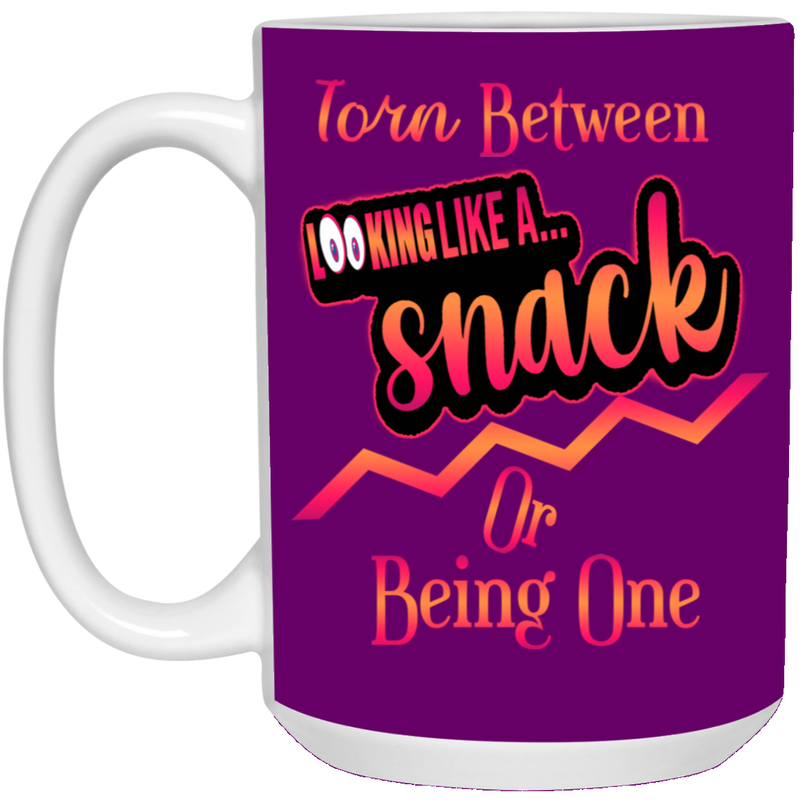 A Snack-15oz White Mug