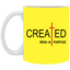 Created With Purpose-11oz White Mug
