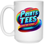 PTB-15oz Ceramic White Mug