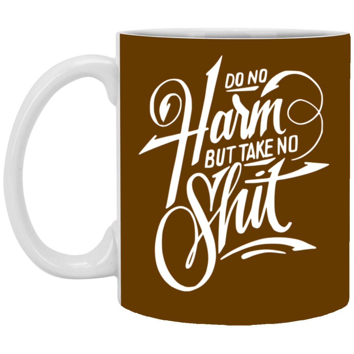 No Harm-11oz White Mug