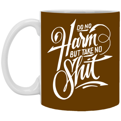 No Harm-11oz White Mug
