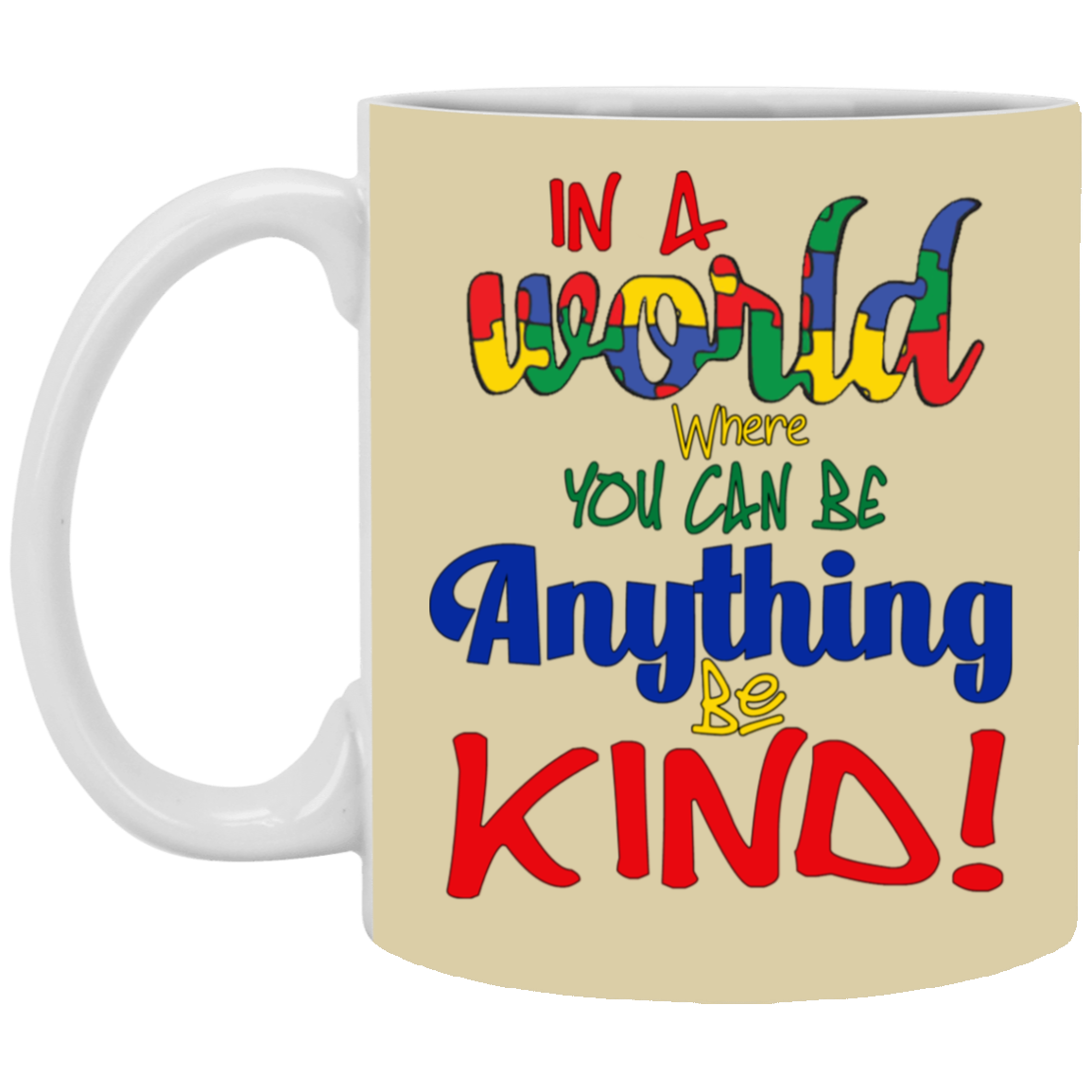 Be Kind-11oz White Mug