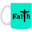 Faith-11oz White Mug