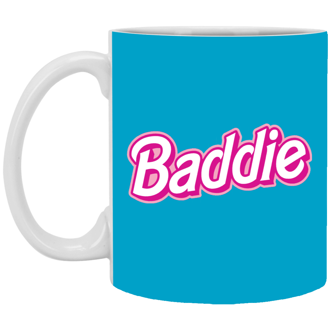 Pink Baddie-11oz White Mug