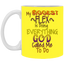 Biggest Flex-11oz White Mug
