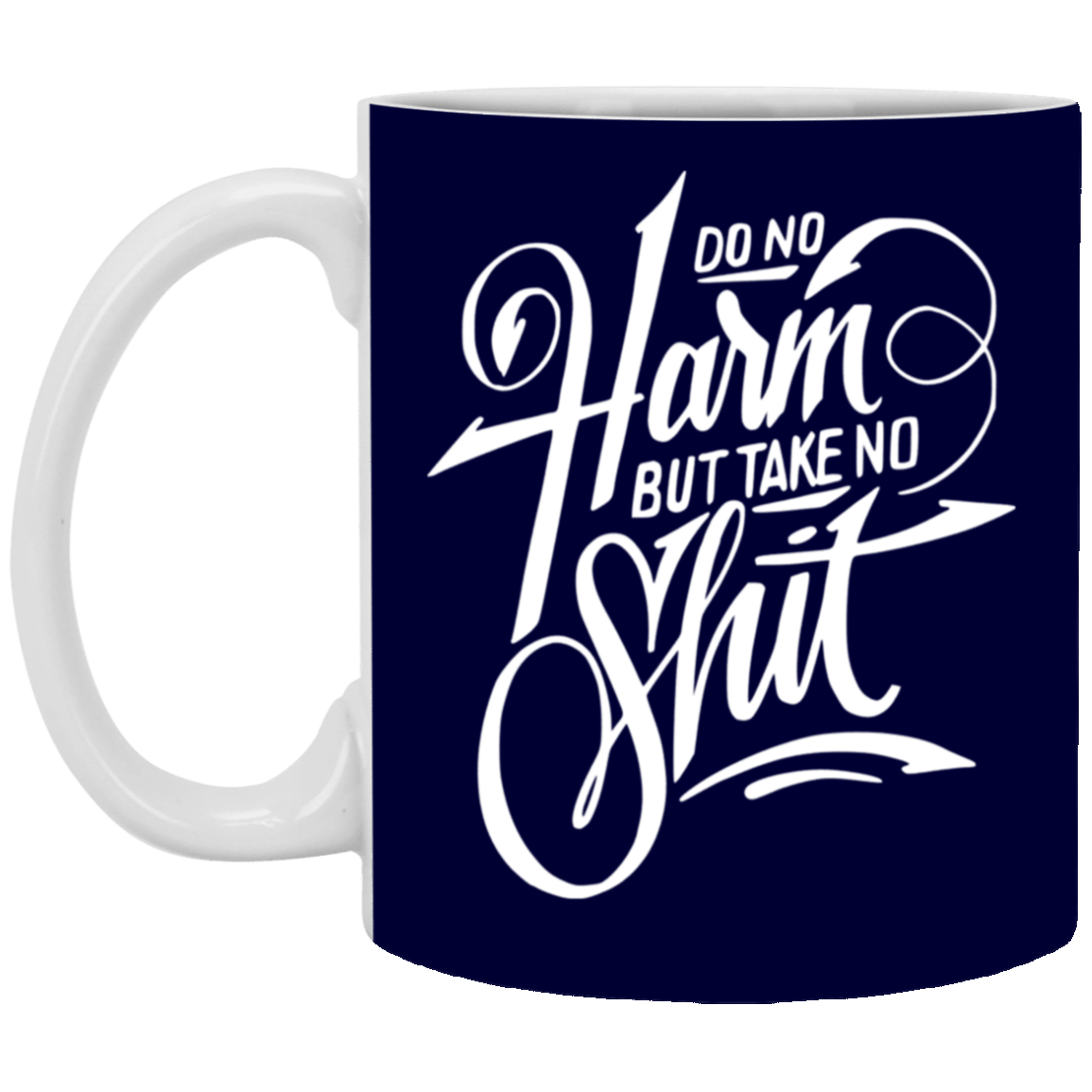 No Harm-11oz White Mug
