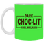 Dark Choc-Lit-11oz White Mug