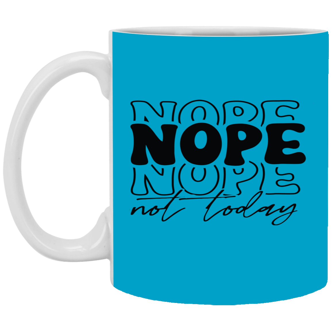 Nope-11oz White Mug