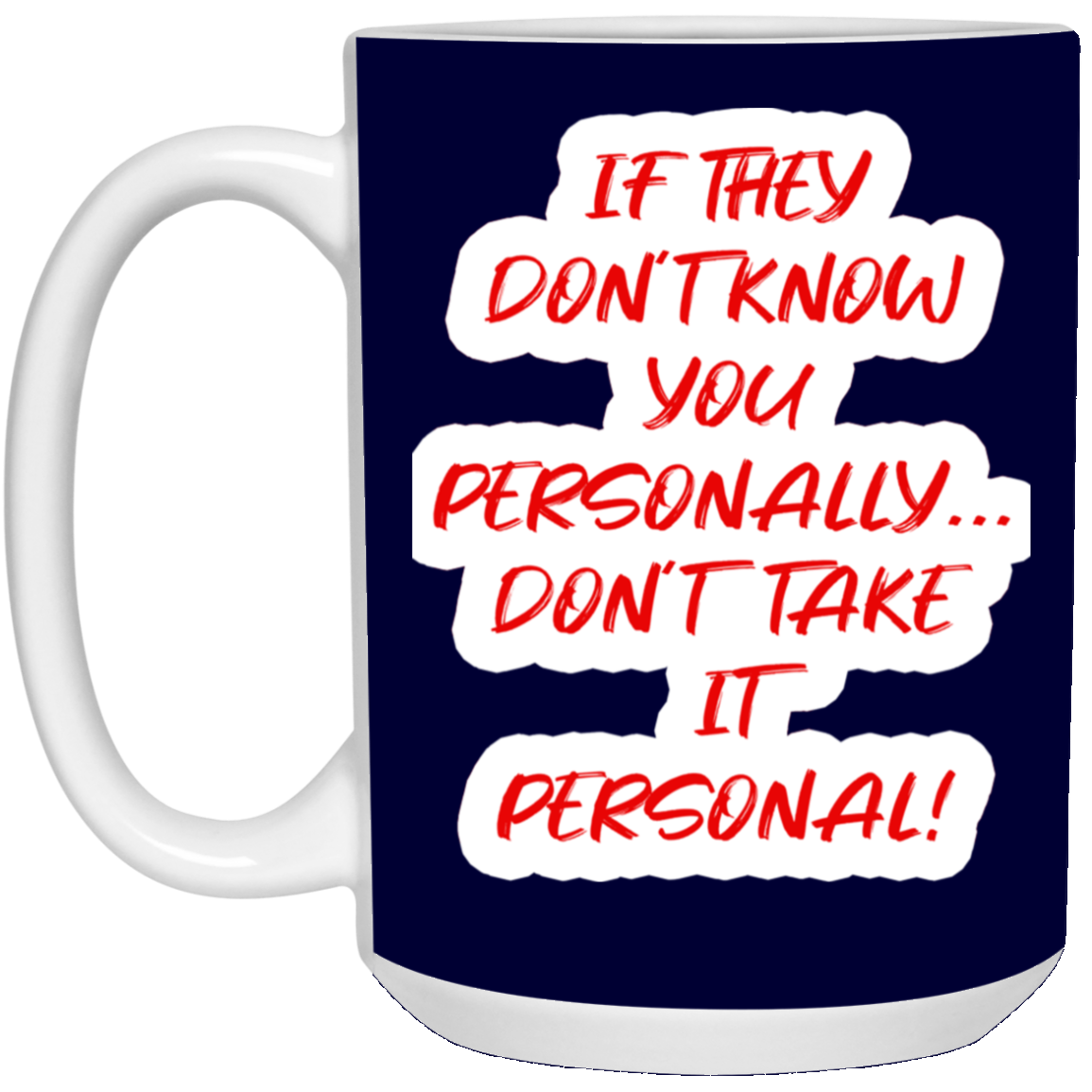 Personal-15oz White Mug