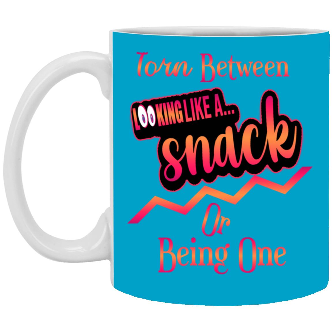 A Snack-Crying-11oz White Mug